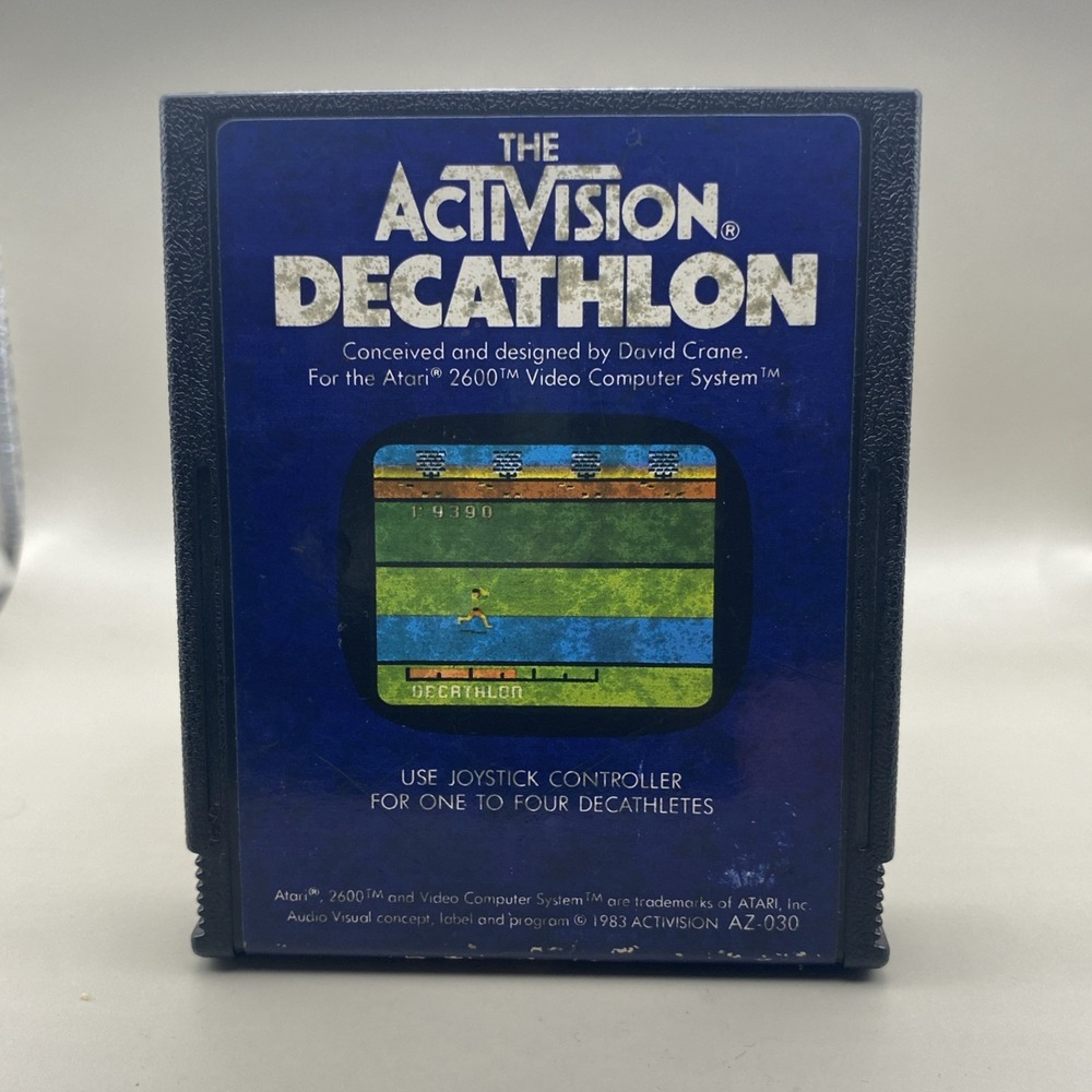 The Activision Decathlon (Atari 2600, 1983) Cartridge Only